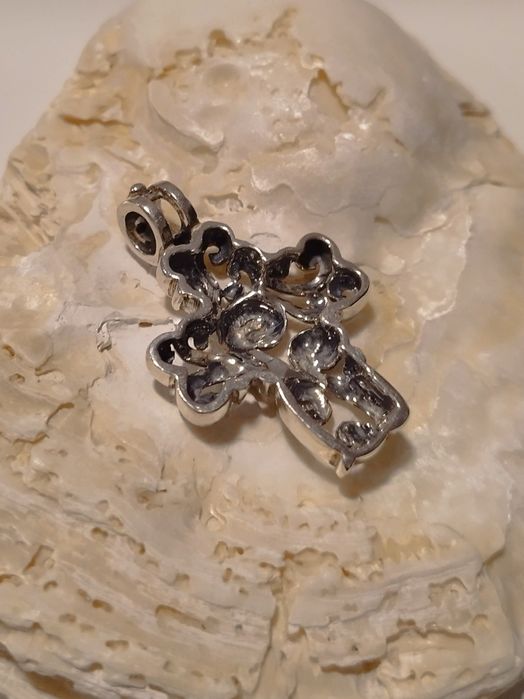 Medalha cruz em prata 925