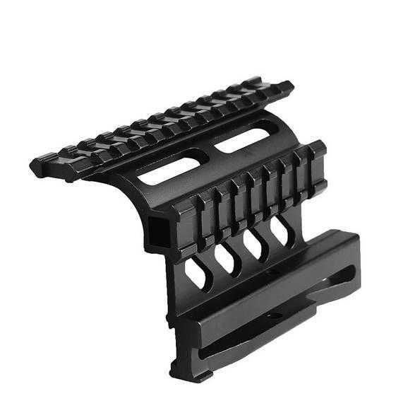 Кронштейн АК 47/74 з двома планками Пікатіні, чорний, анодований: 1 450 ...