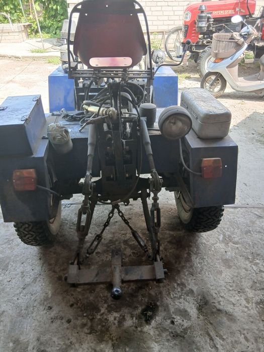 Міні трактор саморобний