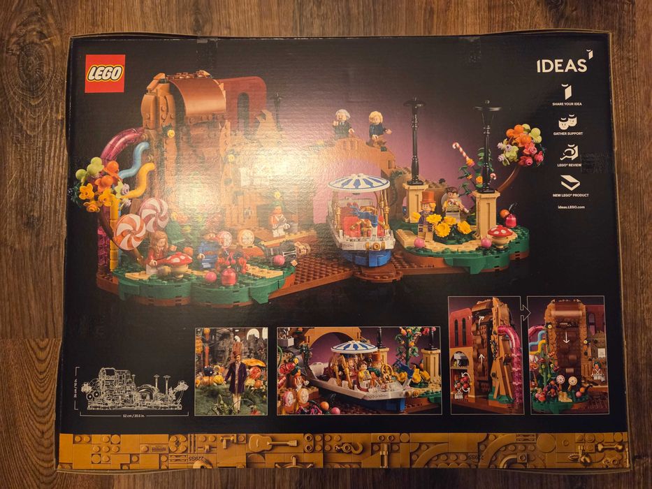 LEGO Ideas 21360 Willy Wonka i fabryka czekolady