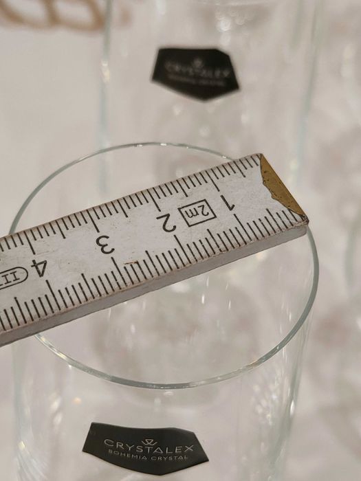 Бокалы для шампанского вина Bohemia 190мл. 6шт. Чехия. Хрусталь.Новыe