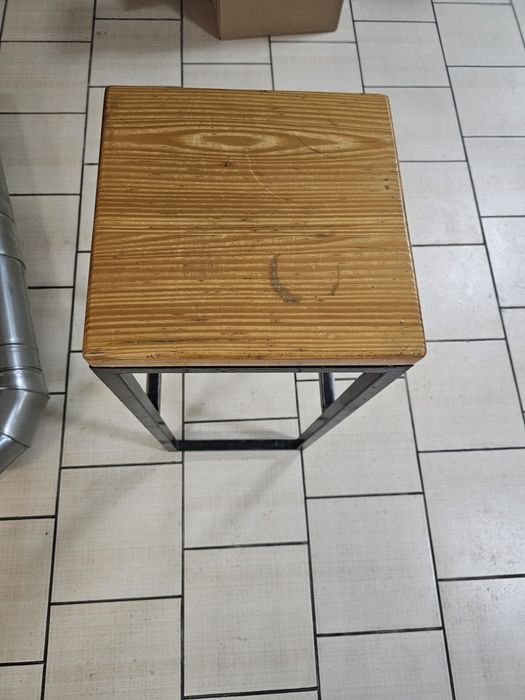 Барний стілець Loft 35х35х80 | Натуральне дерево