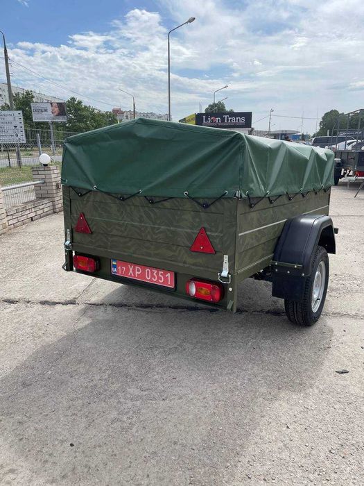 Легковий причіп "Olta 303" - камуфльований від виробника!