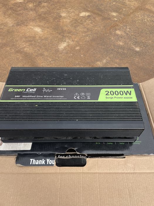 Conversor para autocaravana 24v