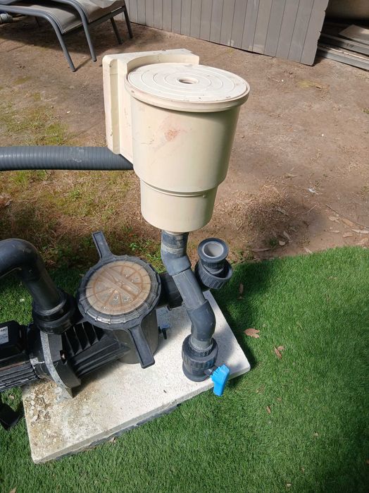 Bomba, Filtro areia e Skimmer