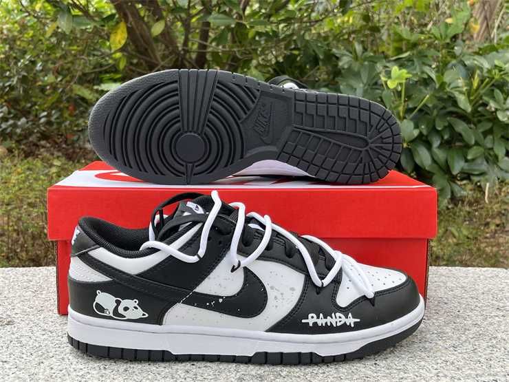 Nike SB Dunk Low Strap Panda 36——46