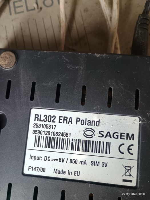 Telefoniczna centrala abonencka Telpol CA1x5 DTM + modem Sagem RL302