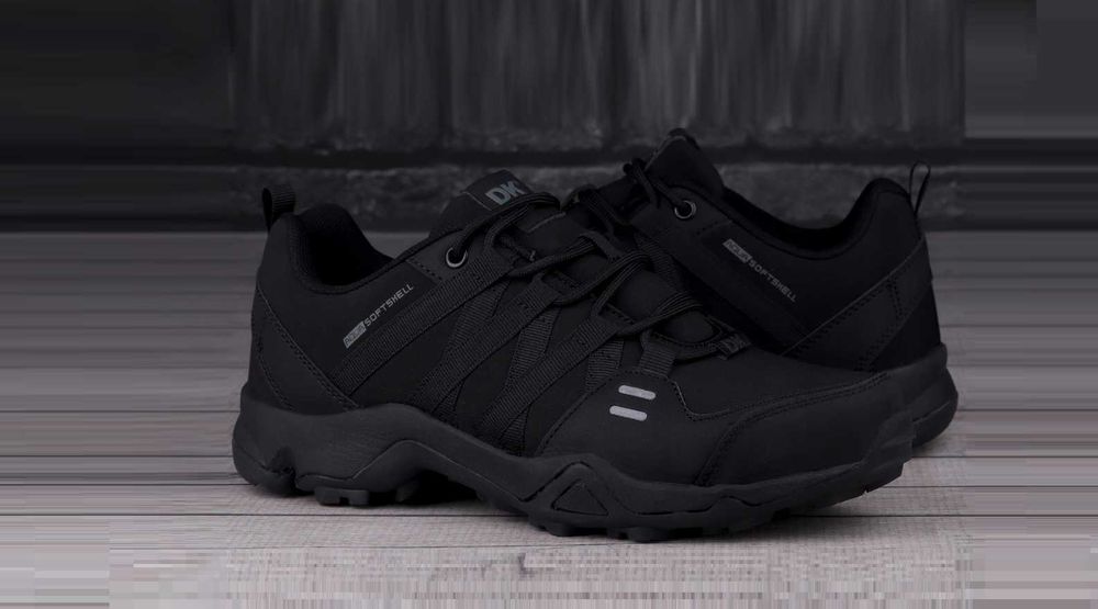 Czarne Buty Trekkingowe DK Soft Shell 36-49