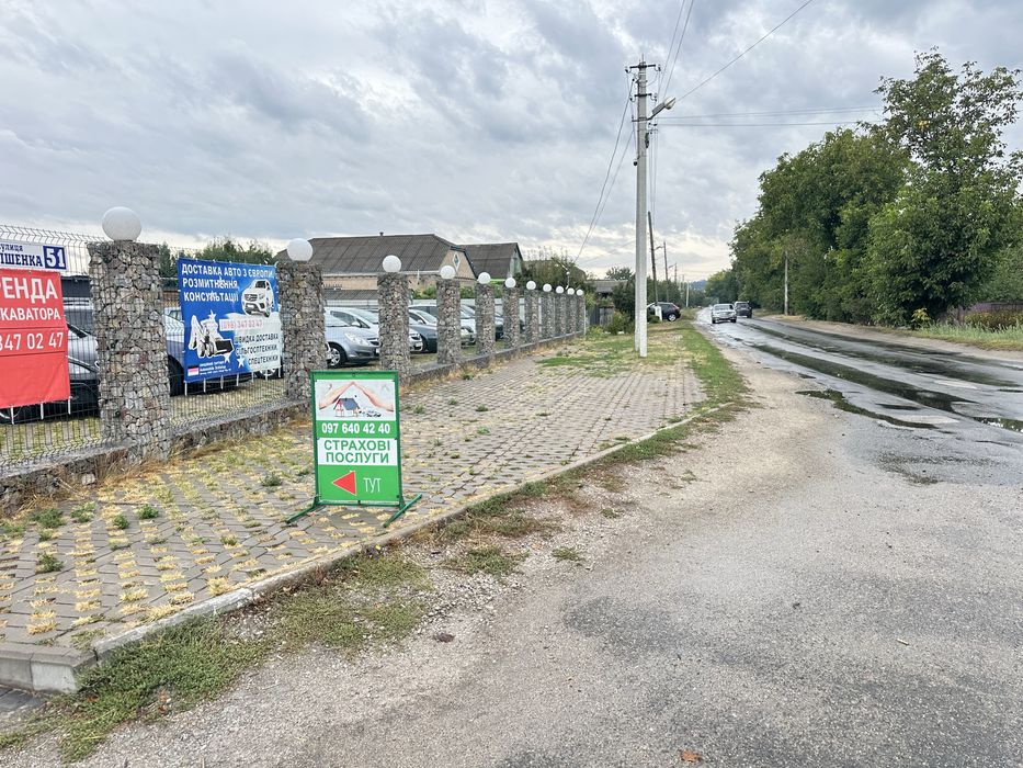 Оренда склад, офіс , територія 12 соток