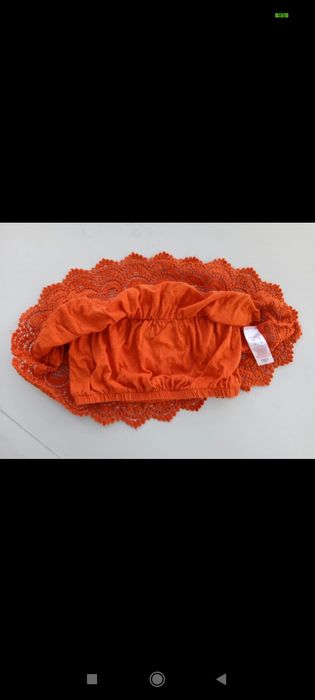 Top pomarańczowy rozmiar m