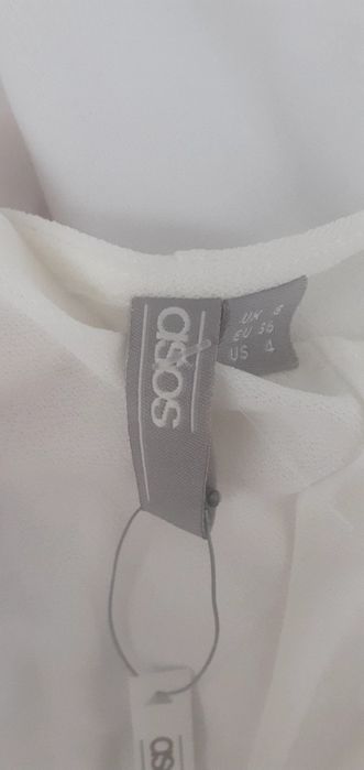 Bluzka top biala Asos