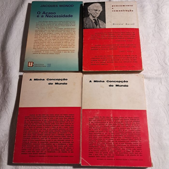 Bertrand Russell, Jacques Monod, Tomás Morus, José Marinho
