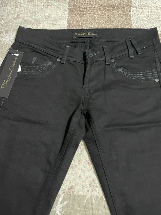 Calça de ganga preta