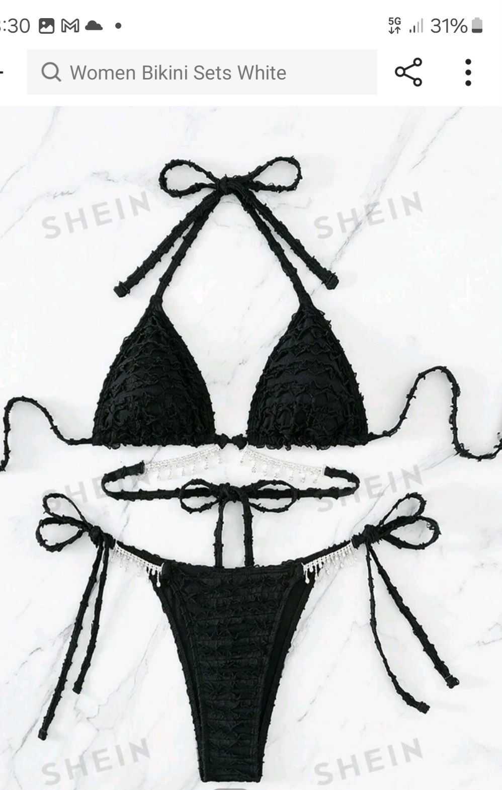 Bikini preto brasileiro S Lousa • OLX Portugal