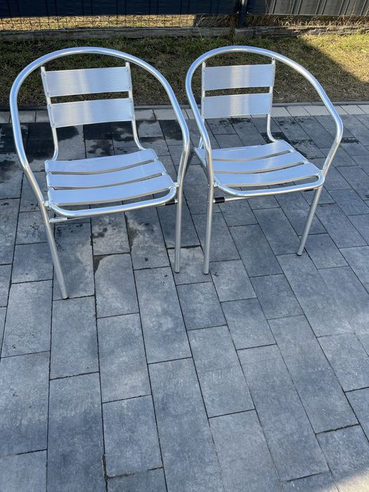 Krzesła aluminiowe