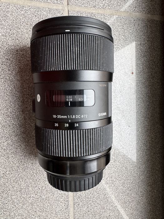 Sigma 18-35 1.8 DC для Canon