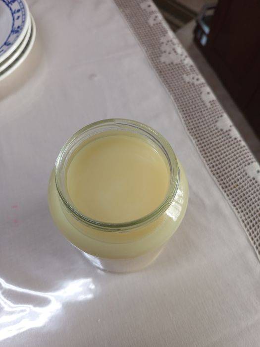 Tenho vários kilos de banha de porco