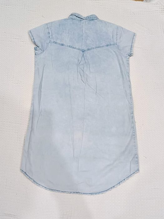 Camisa comprida de ganga
