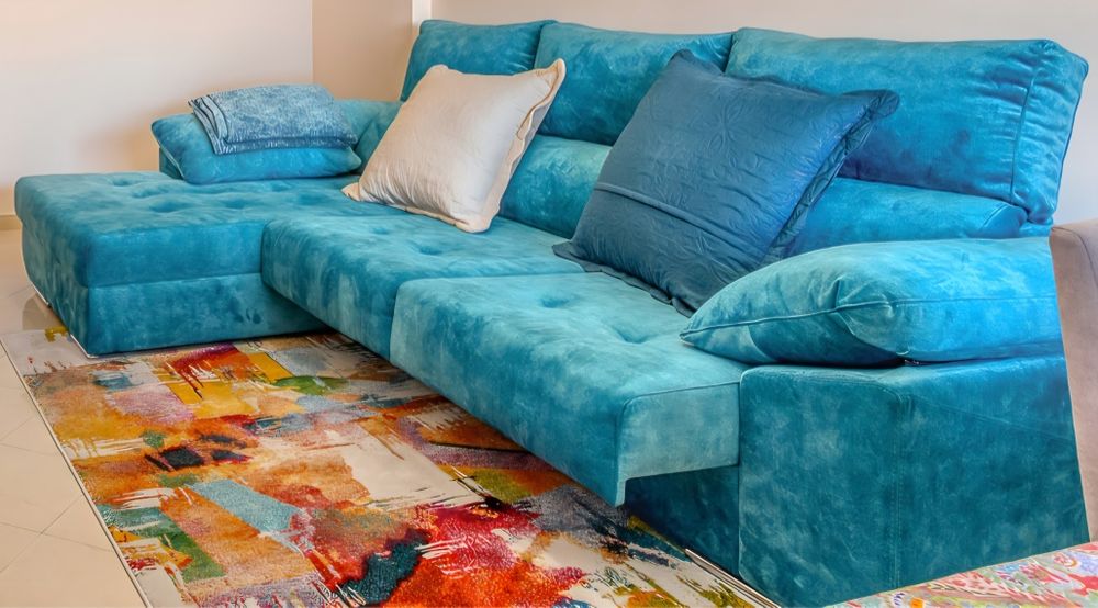 Sofá com chaise-longue