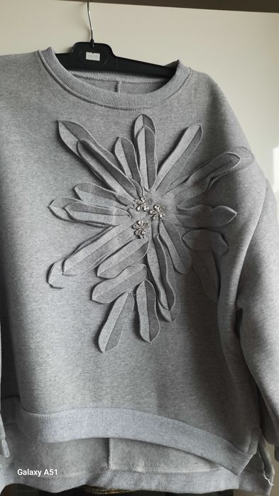 Bluza dresowa grafit