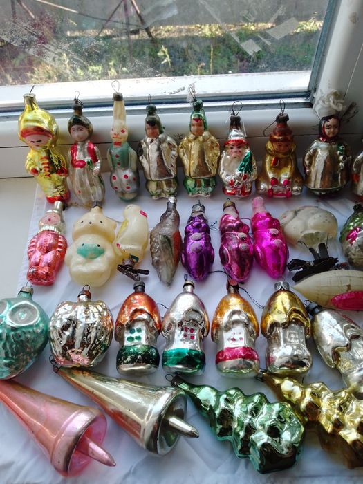 Старые ёлочные игрушки