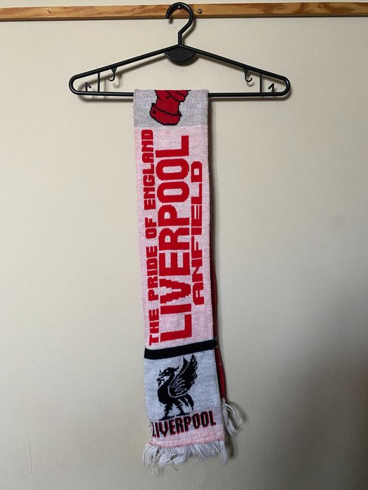Unikatowy szal piłkarski LIVERPOOLF.C. & NORWAY - UNIKAT