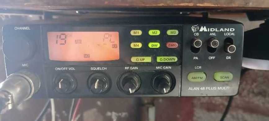 Cb Radio Midland/alan 48 Plus Multi