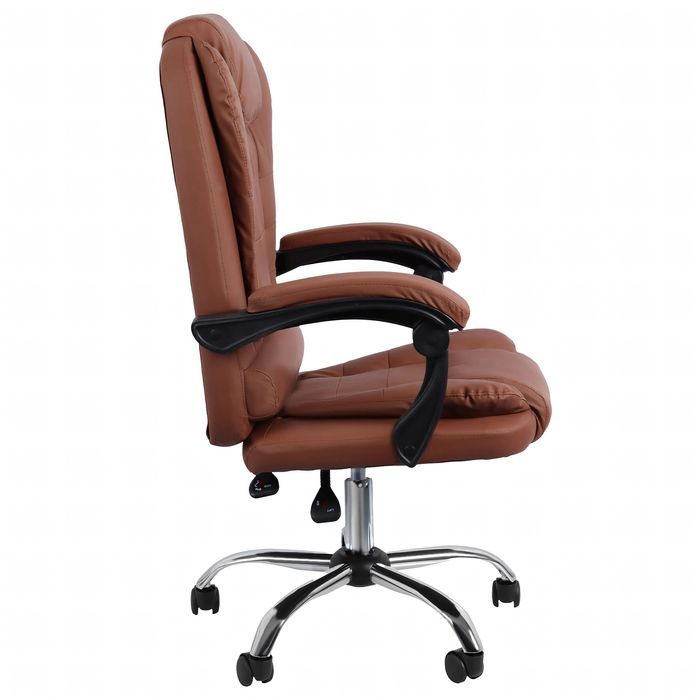 Fotel Biurowy Obrotowy Ergonomiczny Krzesło Do Biura Gabinetu Solidne