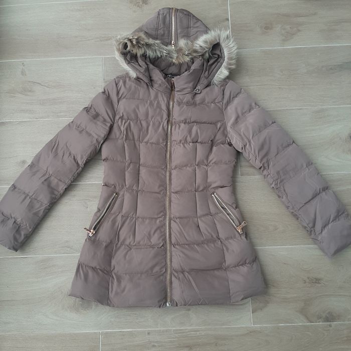 Куртка пуховик зимова розмір S-M