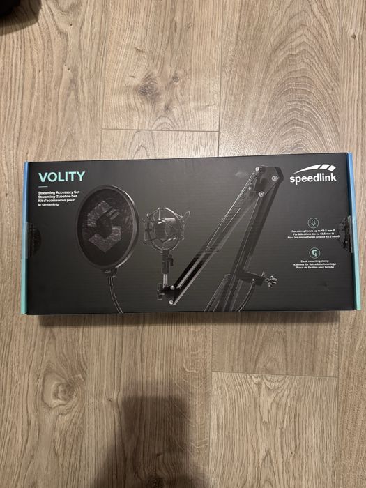 NOWY Ramię na mikrofon SpeedLink VOLITY Streaming Accessory Set