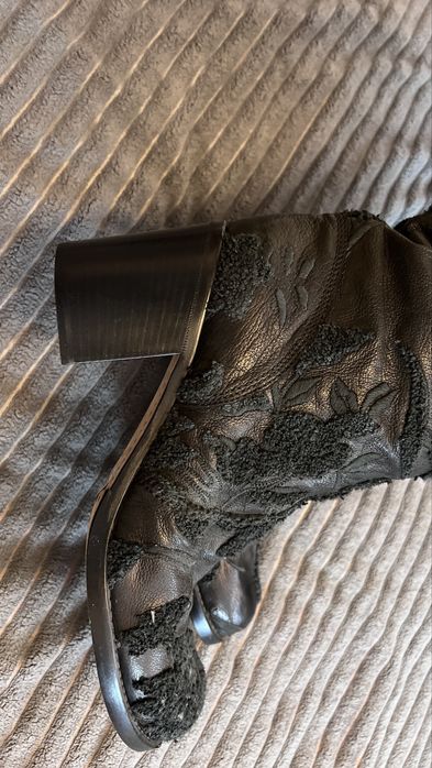 Сапоги козаки осінь,зима, шкіряні чоботи