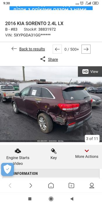 KIA sorento 2015