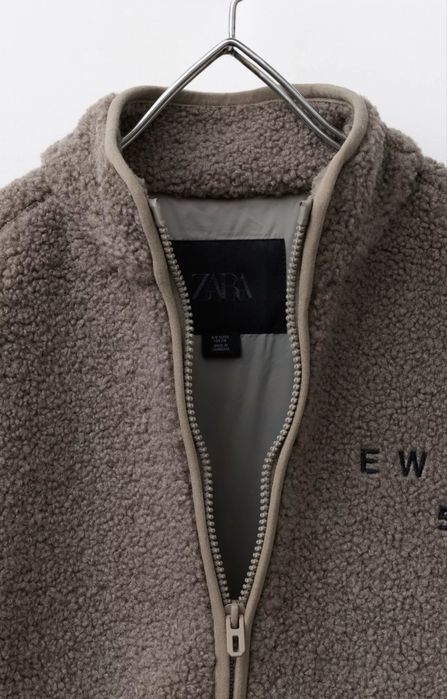 В НАЯВНОСТІ !!! Куртка шерпа з штучноі овчини фліска Zara