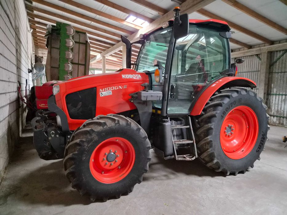 Kubota m100 gx z ladowaczem nie new holland t5 6330