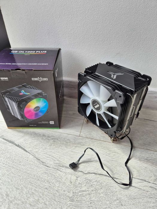 на 2 вентилятори башта кулер QUBE QB-OL1000-PLUS. Intel\AMD