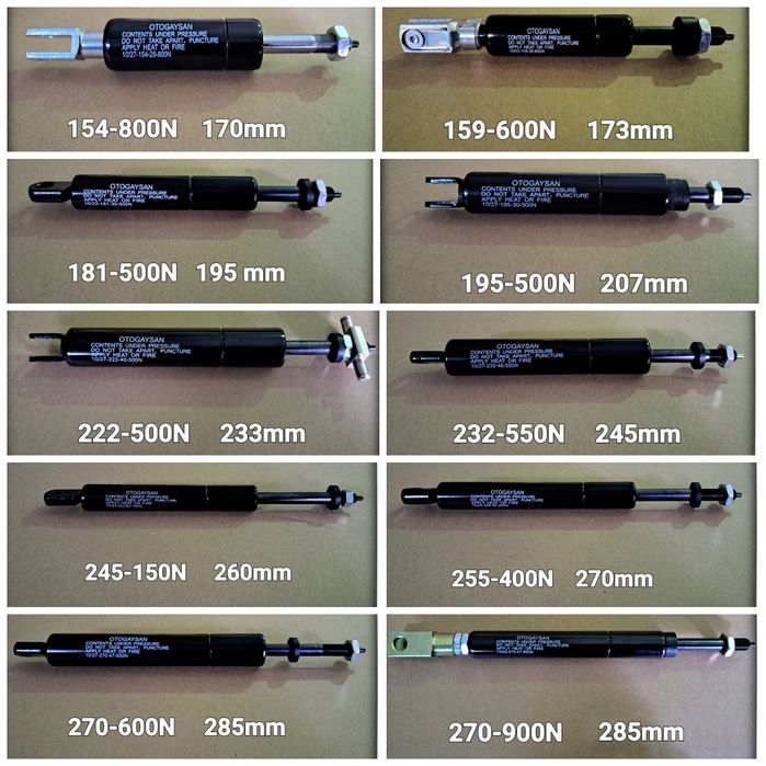 Амортизатор сиденья,багажника автобуса МАН,Неоплан,Сетра,Эталон,Ютонг