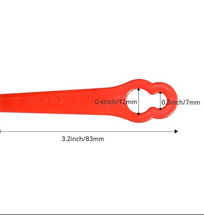 100 lâminas para roçadora