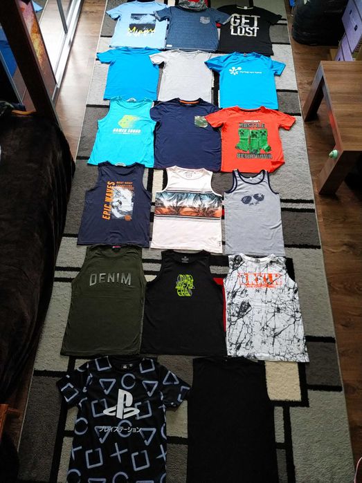 Фірмові,стильні футболки,майки для хлопчика 11-12 років-WE,H&M