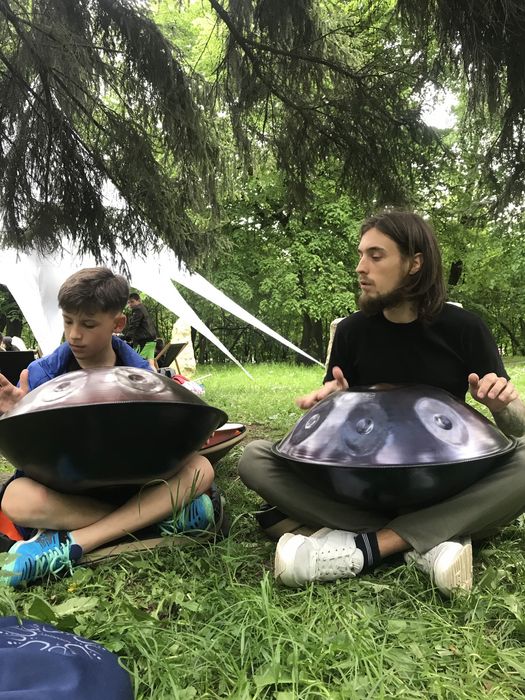 Ханг хэндпан обучение, уроки игры на хэндпане, Handpan, hang dram