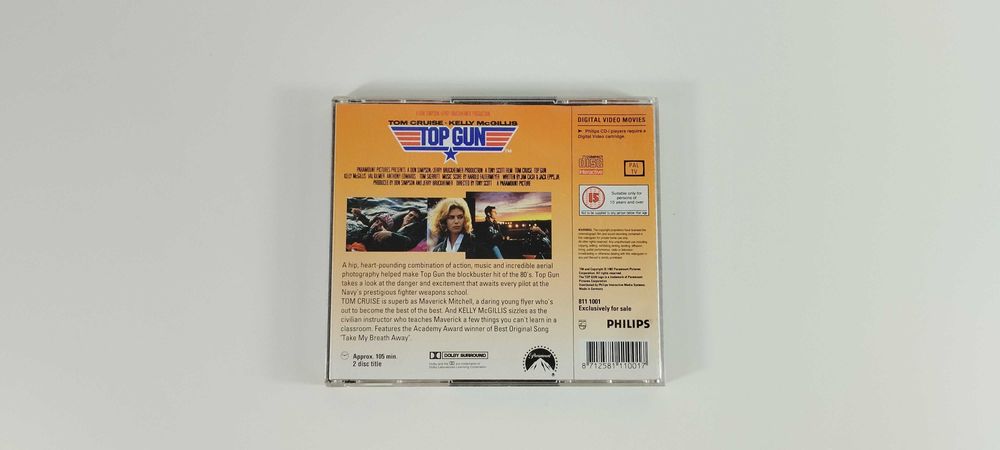 CD Top Gun Tom Cruise Kelly McGillis