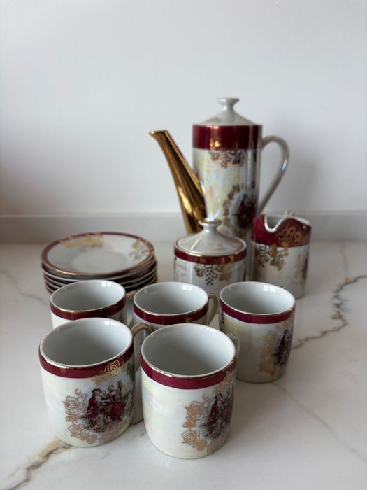 Serviço de café japonês Marushin Vintage - 5 pessoas