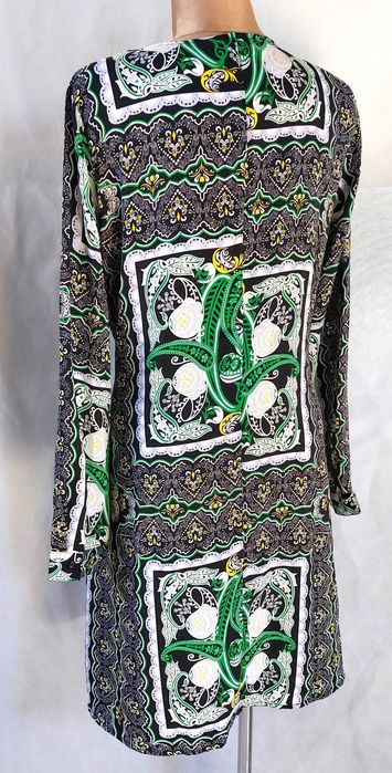 Nowa sukienka Bonprix 46 kopertowa elegancka retro basic