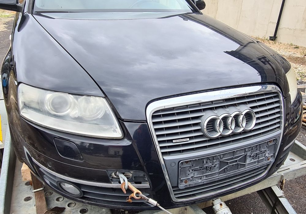 Błotnik lewy przód prawy czarny AUDI A6 C6 2008r LZ9Y