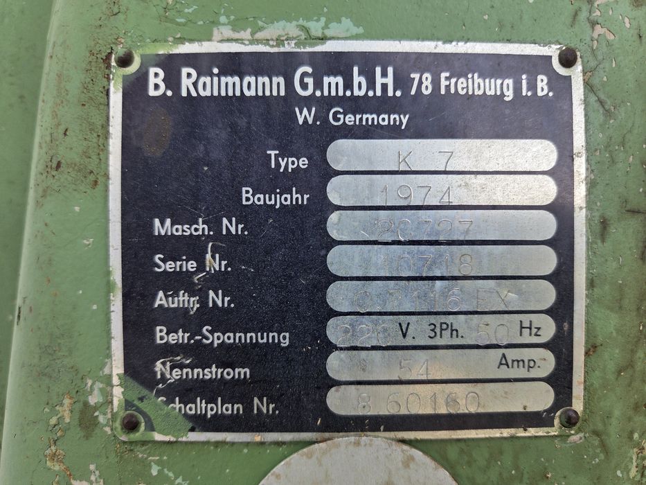 Wielopiła Raimann K7