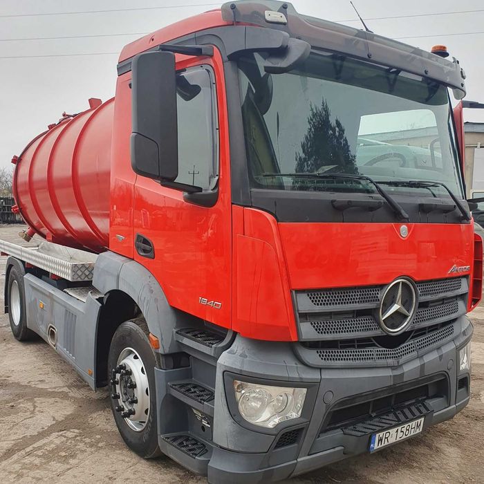 Mercedes-Benz ANTOS 1840 Asenizacyjna Szambiarka nowa beczka 12.5 m³