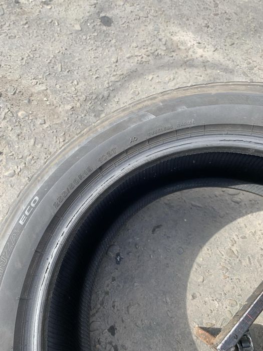 Шини  255/50 R19 Bridgestone літо пара 2021  рік 5 мммм