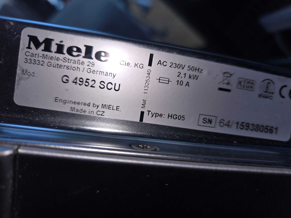 Zmywarka Miele G 4952 SCU.LCD.Inox pod blat.60 cm.3 szuf. Gwar.Tanio