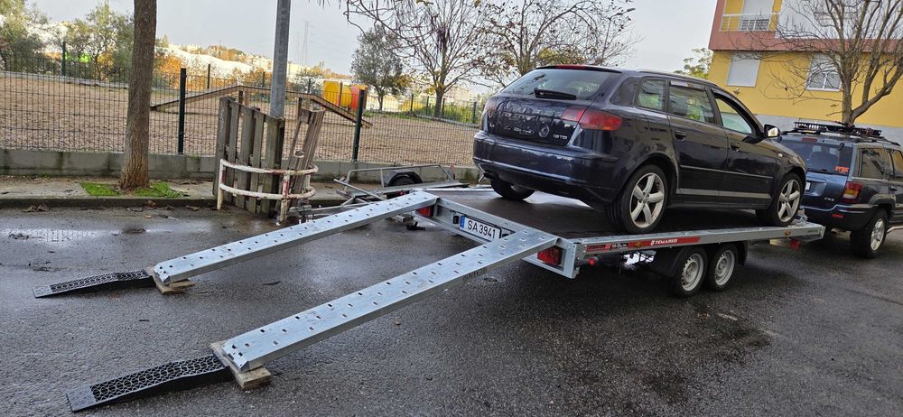 Aluguer de atrelado \ porta carros\ reboque \ plataforma multi usos