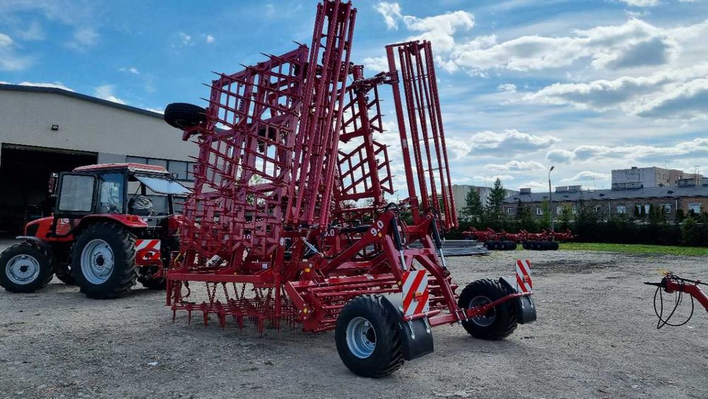 Brony zębowe Podwójne 18 polowe o szerokości 9m PRODUCENT LUPUS 7m 5m