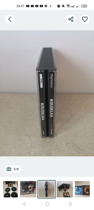 Koudelka gra PlayStation 1 Ps1 komplet PAL Anglik z instrukcją